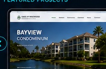 Bayview Condominium website concept
